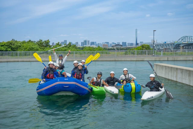 【7月23日はカヌー・スラロームセンターの開業日！】

2022年7月23日、
東京オリンピック後の改修を経て、カヌー・スラロームセンターは「再開業」しました。

再開業以来、沢山の方に支えて頂き、そして多くの方にご利用いただき、無事4年目の夏を迎えることができました。

本当にありがとうございます！
そして、これからも皆さまどうぞよろしくお願いします！

#カヌースラロームセンター